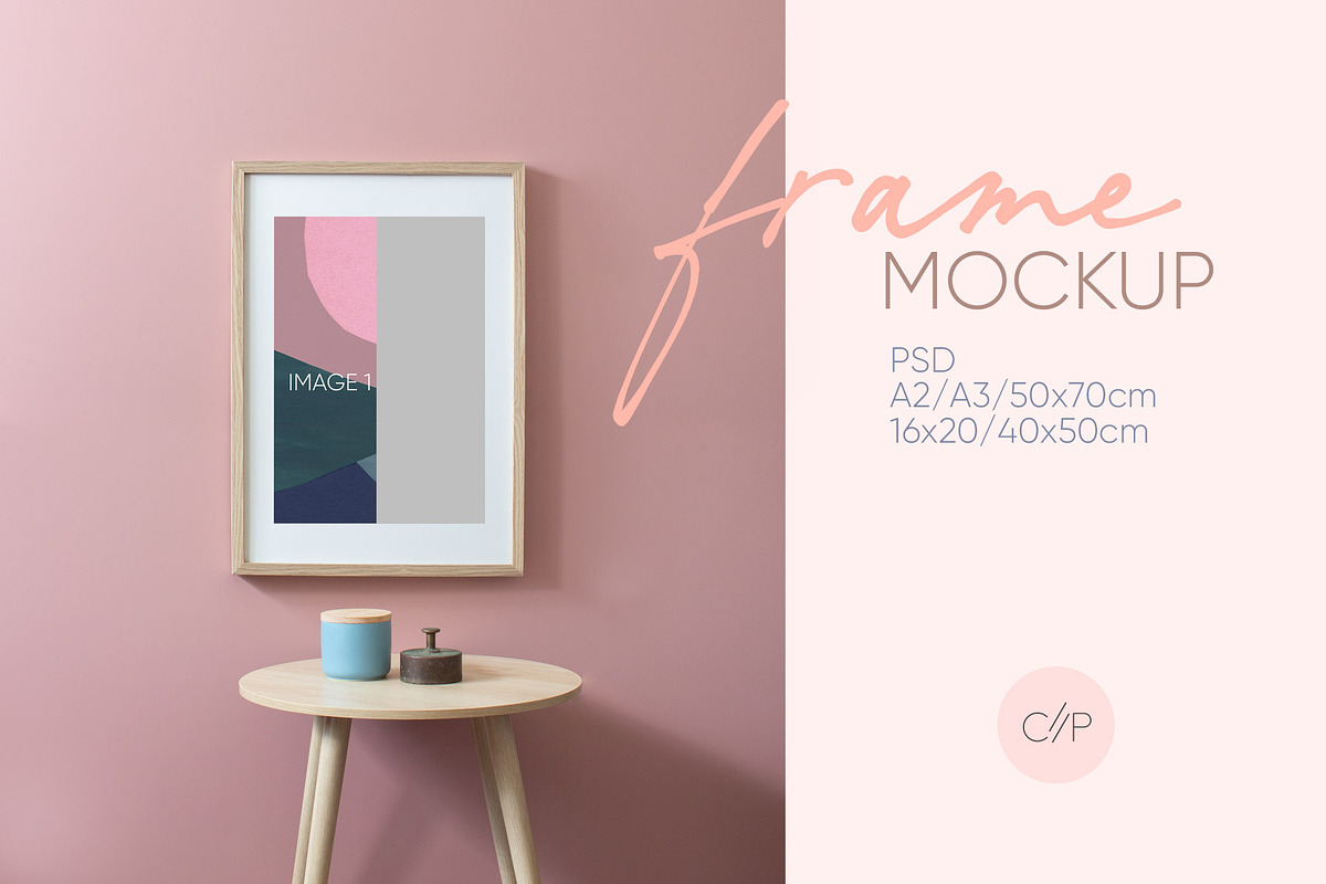 Frame Wall Mockup Template in Mockup Templates - product preview 8