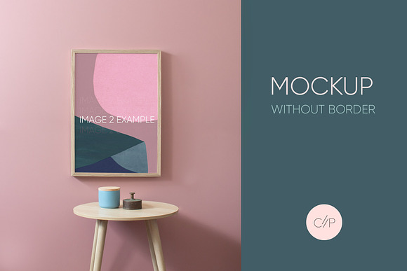 Frame Wall Mockup Template in Mockup Templates - product preview 2