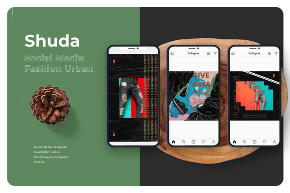SHUDA - Social Media Kit in Social Media Templates - product preview 1