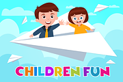 Children Fun Day Illustration