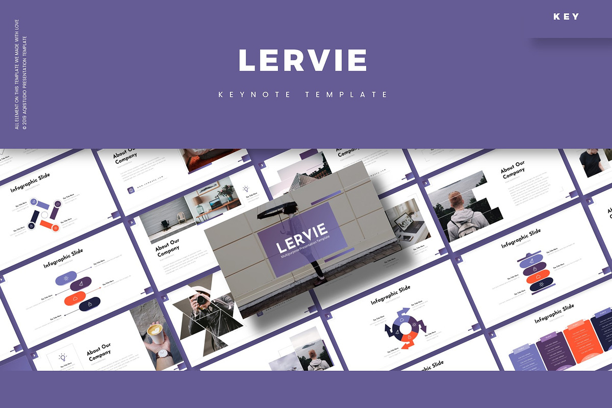 Lervie - Keynote Template in Keynote Templates - product preview 8