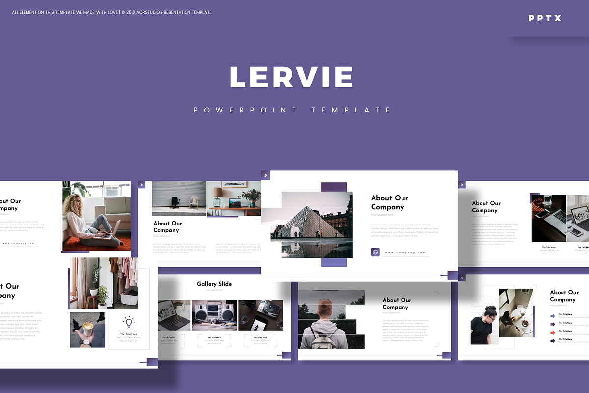 Lervie - Powerpoint Template in PowerPoint Templates - product preview 8