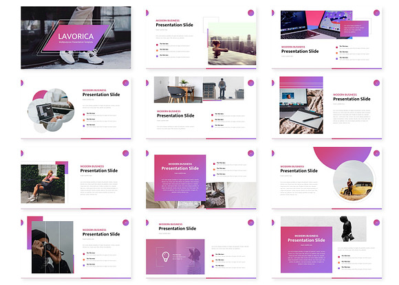 Lavorica - Keynote Template in Keynote Templates - product preview 1