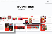 Boost Red - Keynote Template