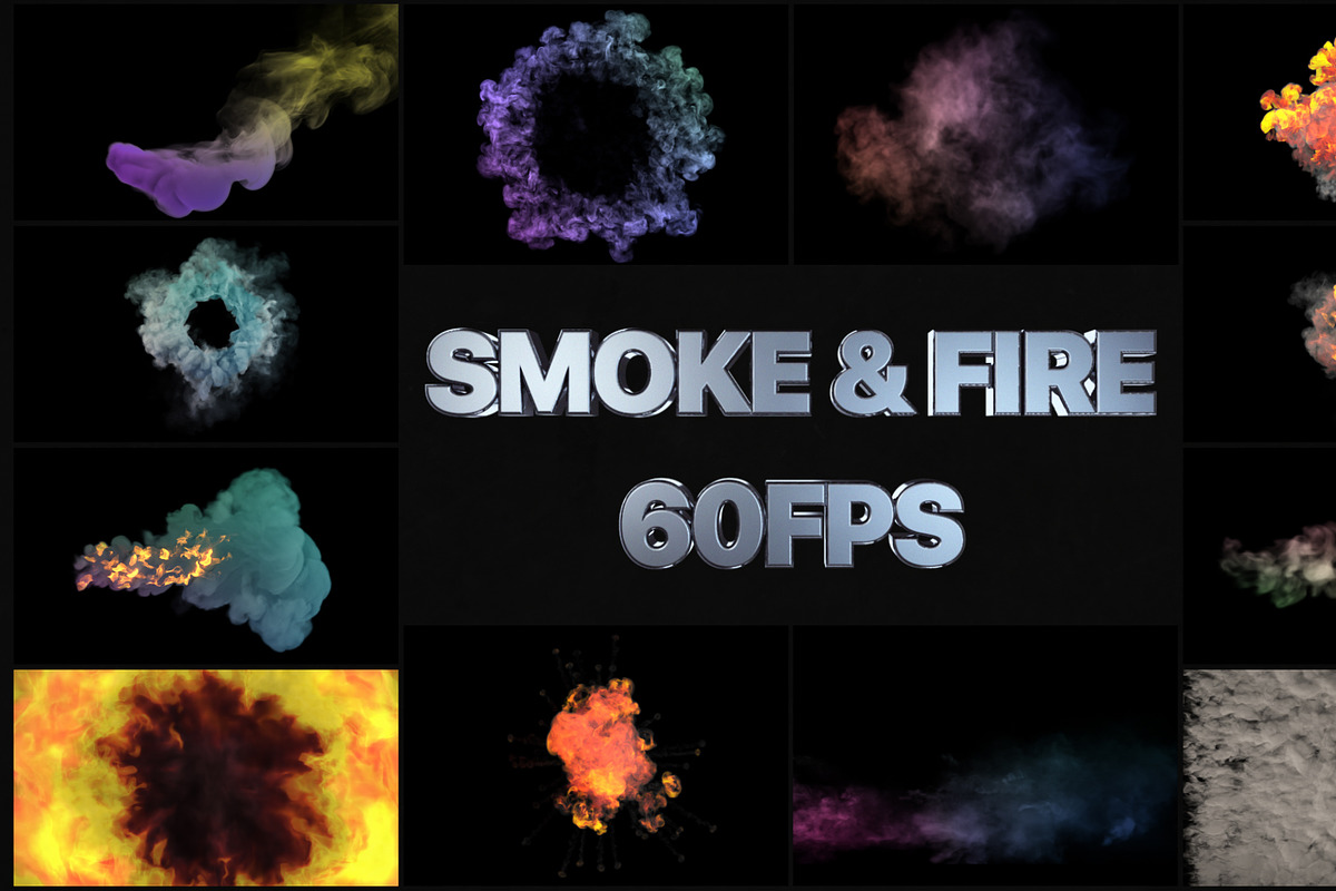 Smoke And Fire VFX | Premiere Pro in Templates - product preview 8