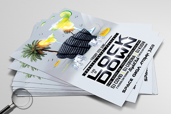 End of Lockdown | Party Flyer in Flyer Templates - product preview 6