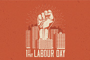 1st May Labour Day poster concept.