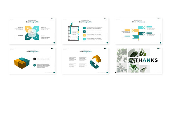 Clea-n - Google Slides Template in Google Slides Templates - product preview 3