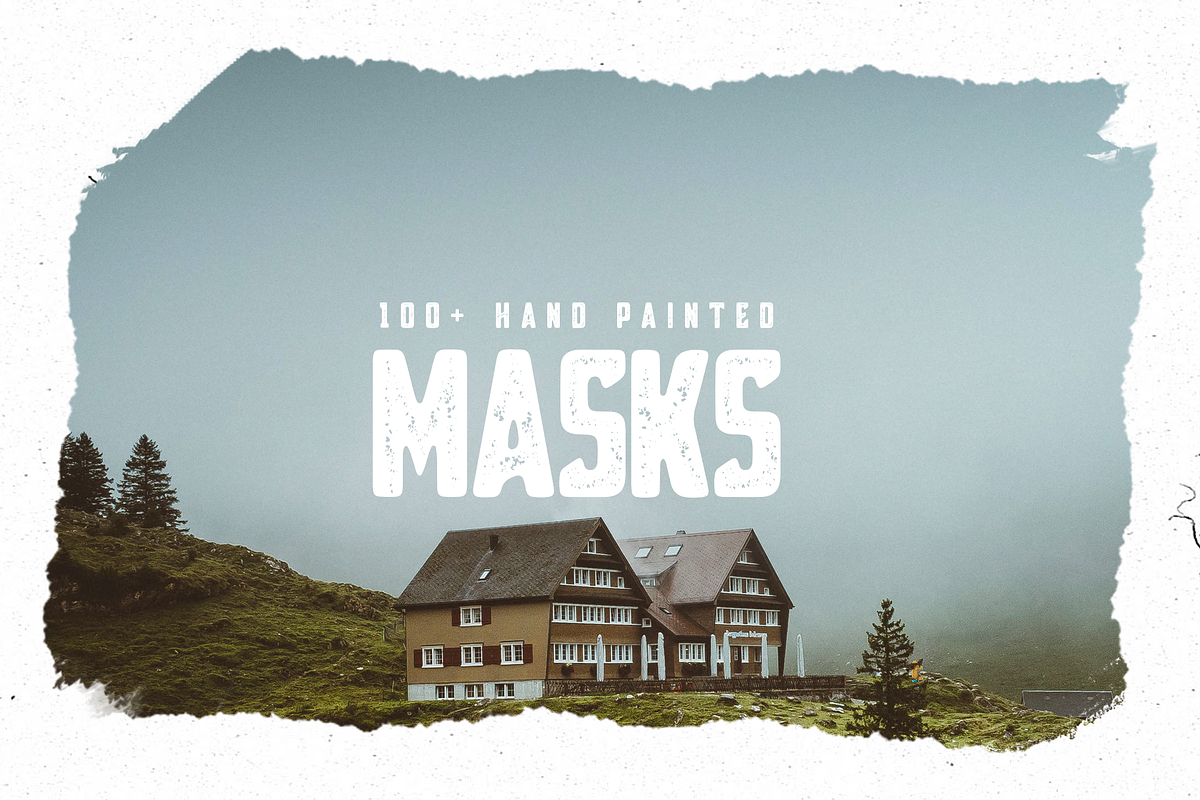 Hand Painted Masks in Textures - product preview 8