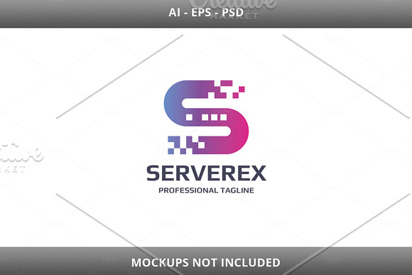 Serverex Letter S Logo in Logo Templates - product preview 1