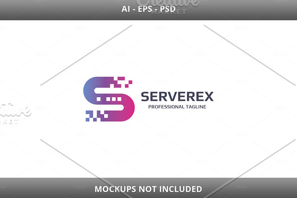 Serverex Letter S Logo in Logo Templates - product preview 2
