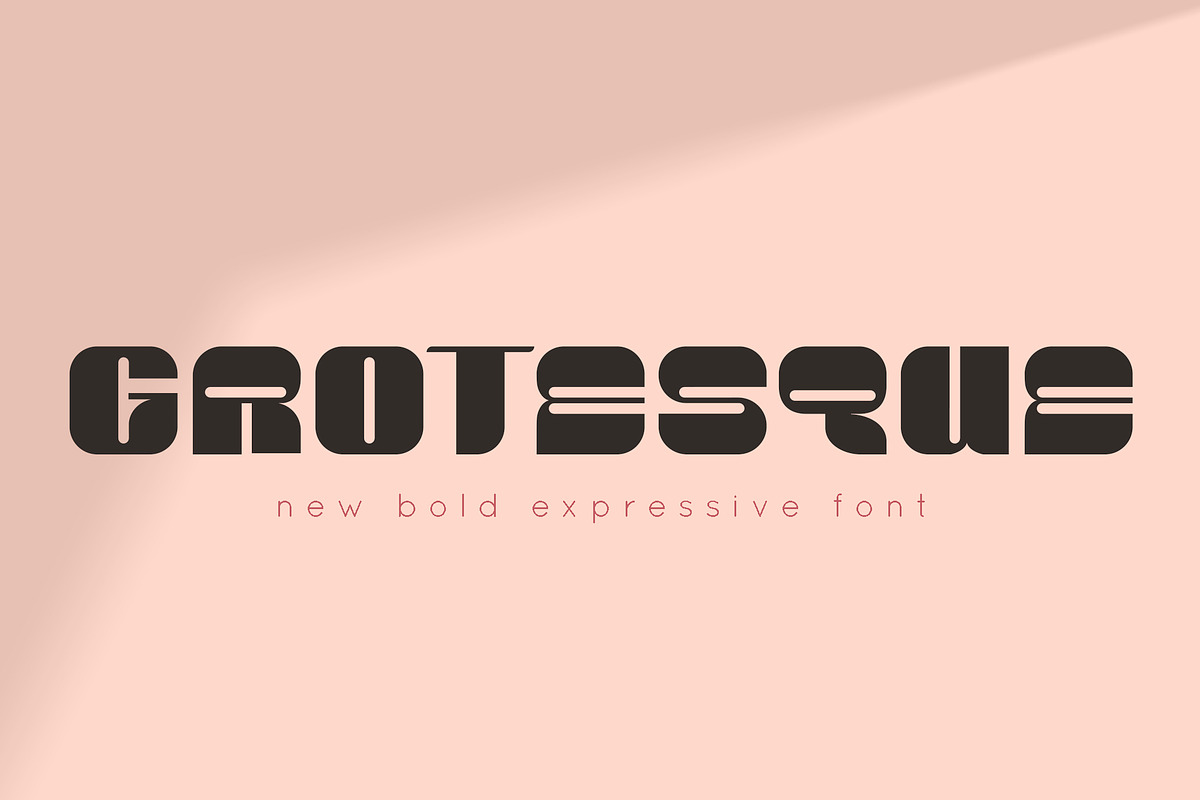 GROTESQUE FONT in Sans-Serif Fonts - product preview 8