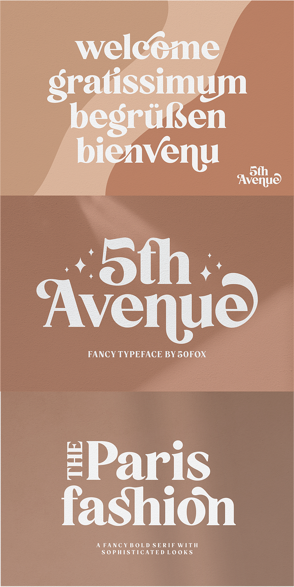 5th Avenue - 25% OFF in Serif Fonts - product preview 34