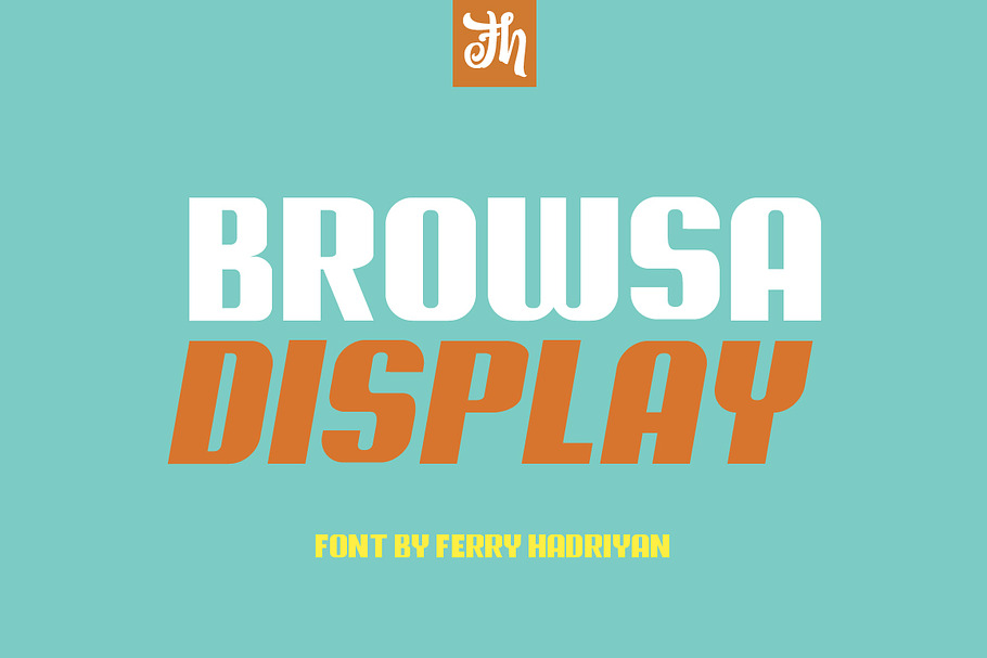 Browsa - Display Font