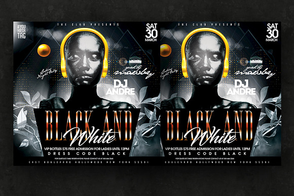Night Club Flyer in Flyer Templates - product preview 1