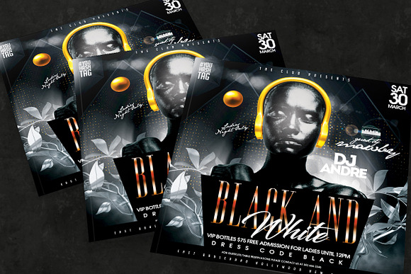 Night Club Flyer in Flyer Templates - product preview 2