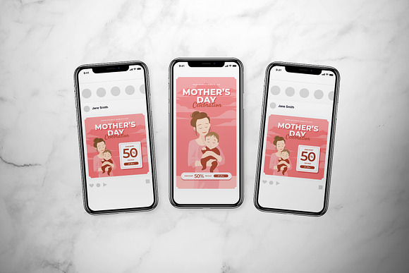 Mother's Day Flyer Set in Flyer Templates - product preview 1
