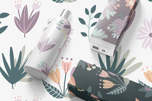 Cute floral pattern bundle (+bonus) in Patterns - product preview 1
