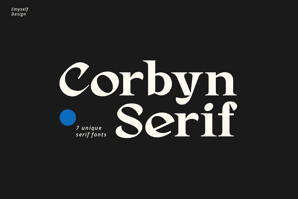 Corbyn Serif Font in Serif Fonts - product preview 8