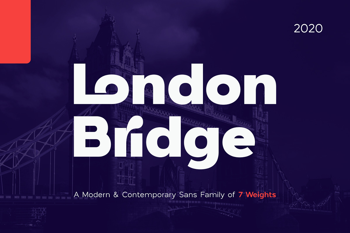 London Bridge - Modern Sans Family in Sans-Serif Fonts - product preview 8