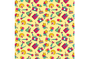 Clownery pattern seamless