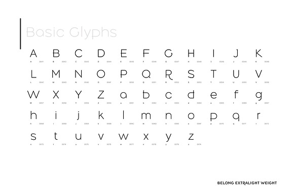 Belong Logo and Heading Font Family in Sans-Serif Fonts - product preview 6