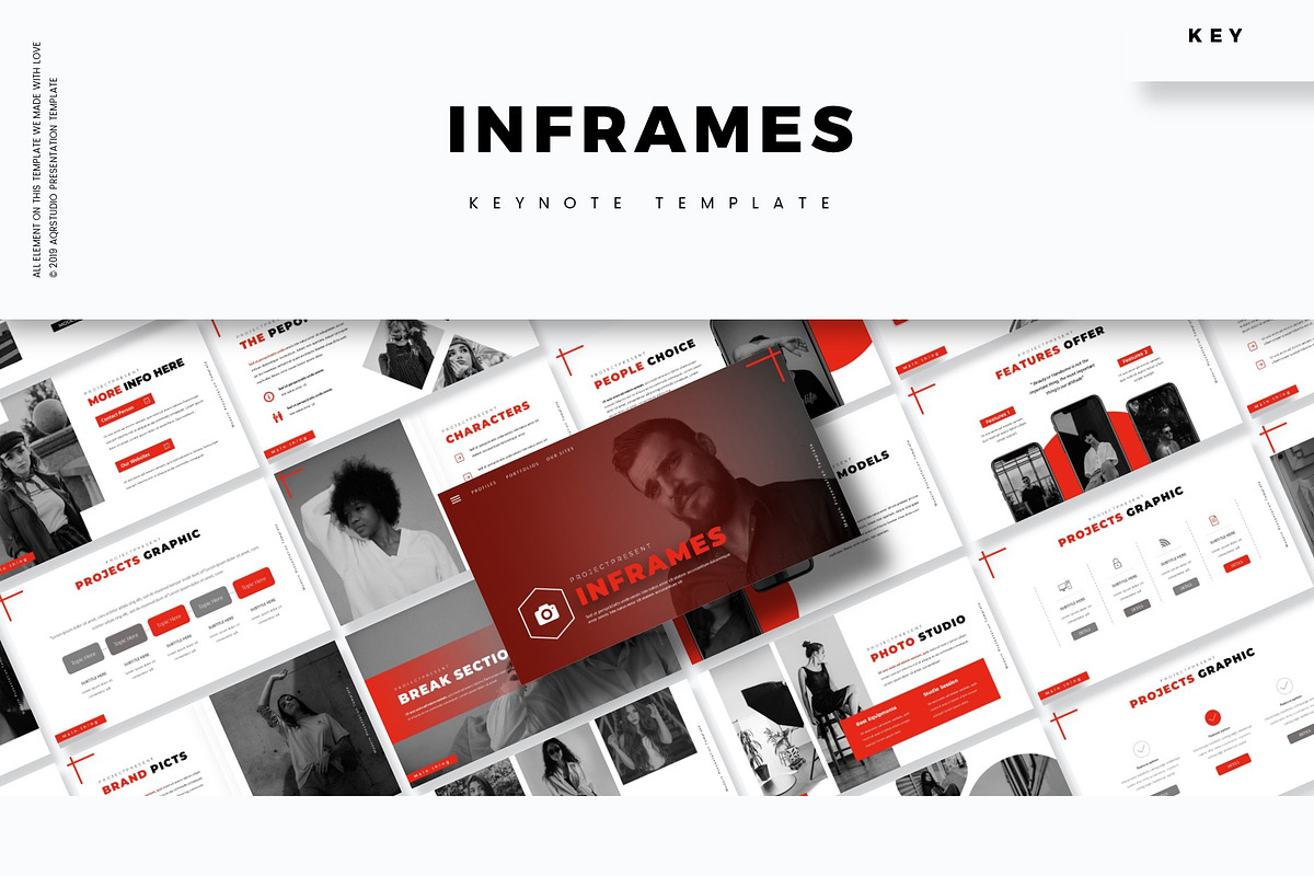 Inframes - Keynote Template in Keynote Templates - product preview 8