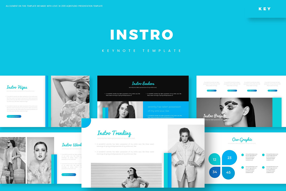Instro - Keynote Template in Keynote Templates - product preview 8