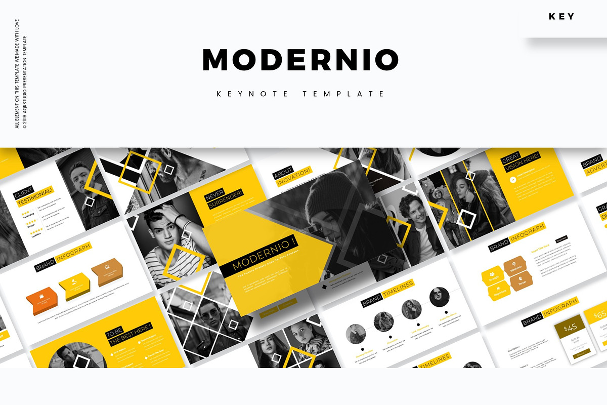 Moderino - Keynote Template in Keynote Templates - product preview 8