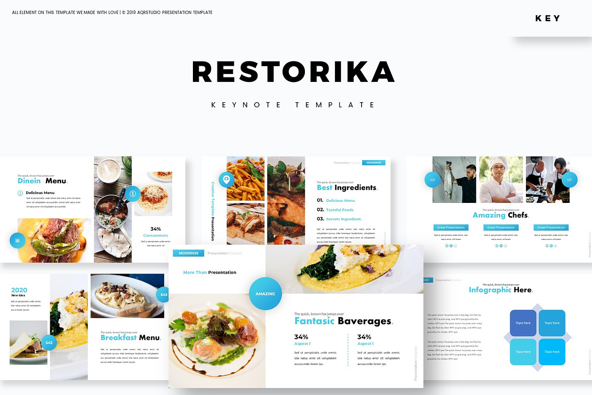 Restorica - Keynote Template in Keynote Templates - product preview 8