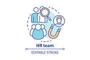 HR team concept icon