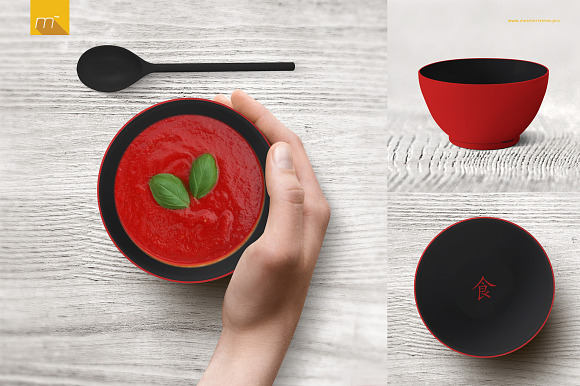 Bowl Mock-up in Product Mockups - product preview 4