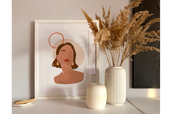 Abstract Woman Illustrations Prints in Illustrations - product preview 8