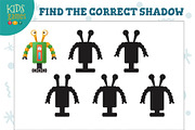 Find the correct shadow vector game