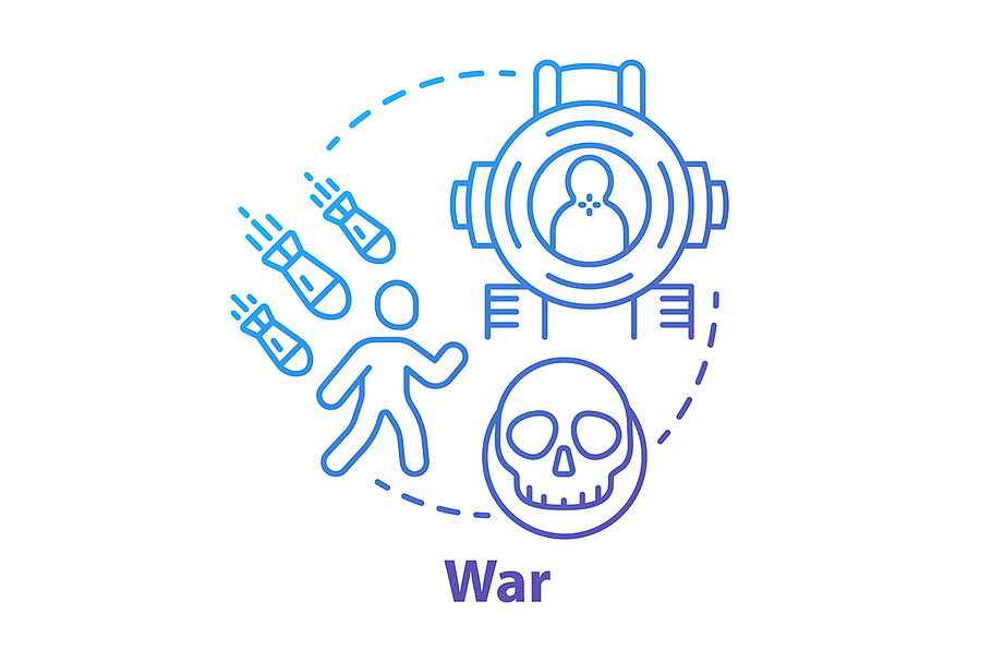War concept icon