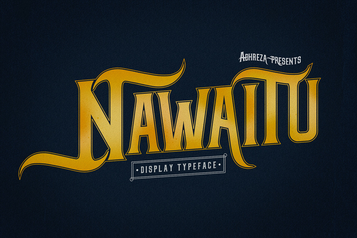 Nawaitu Typeface + in Display Fonts - product preview 8