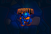 Roboto - Mascot & Esport Logo