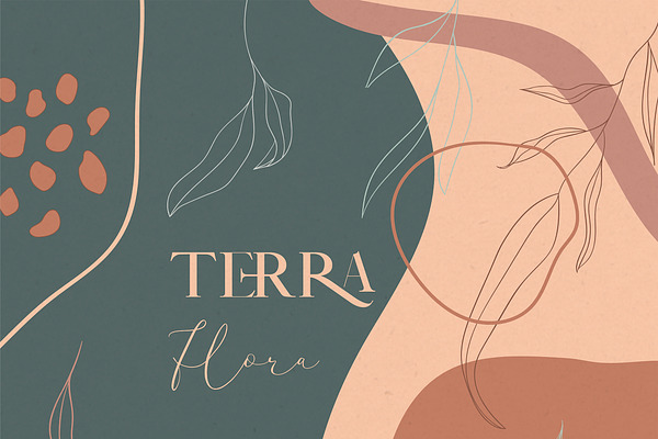 Terra Flora Abstract Collection