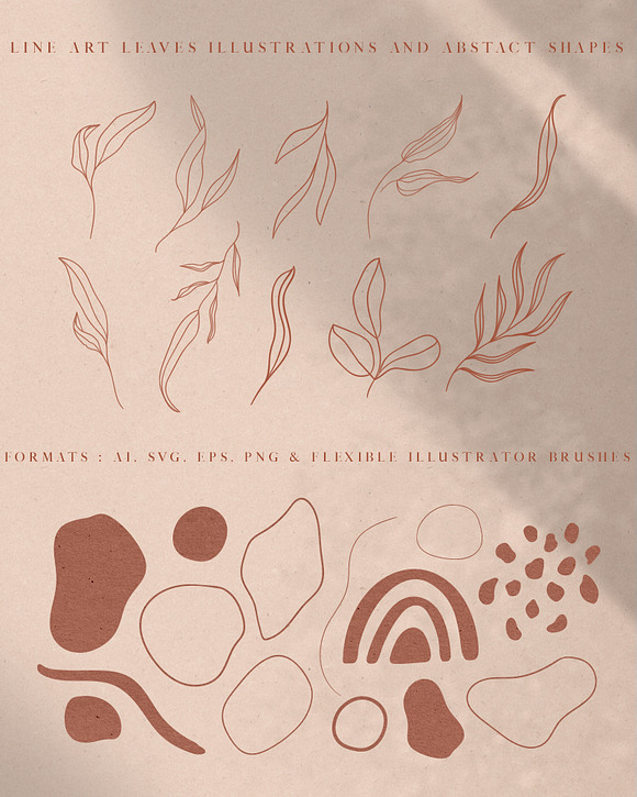 Terra Flora Abstract Collection in Graphics - product preview 5
