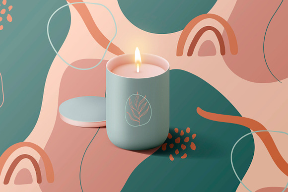 Terra Flora Abstract Collection in Graphics - product preview 13