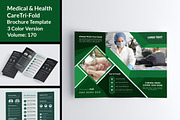 Modern medical trifold brochure