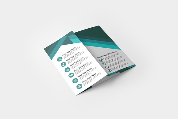 Medical Covid 19 Corona Brochure in Brochure Templates - product preview 2