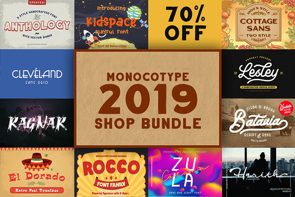 2019 SHOP BUNDLE OFF SALE in Display Fonts - product preview 11