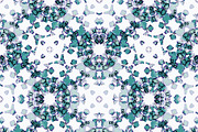 Kaleidoscope Seamless Pattern Mosaic