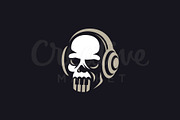 Skull illustration Logo