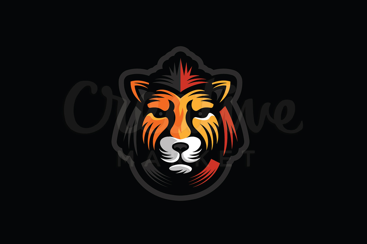 Lion Mascot Logo in Templates - product preview 8