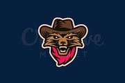 Raccoon Mascot Logo