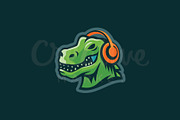 T-Rex DJ Logo