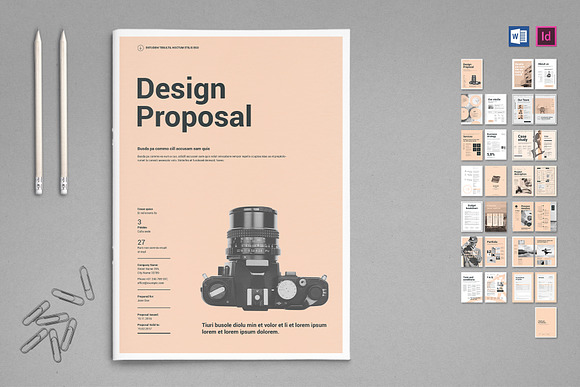 Proposal Bundle Vol. 3 in Brochure Templates - product preview 3