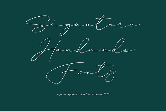 Sophan Calligraphy Font in Script Fonts - product preview 6